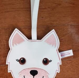 American Girl puppy coin purse